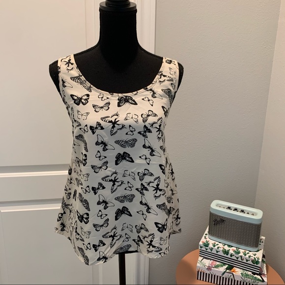 Primark | Tops | 25 Primark Butterfly Print Tank Top | Poshmark